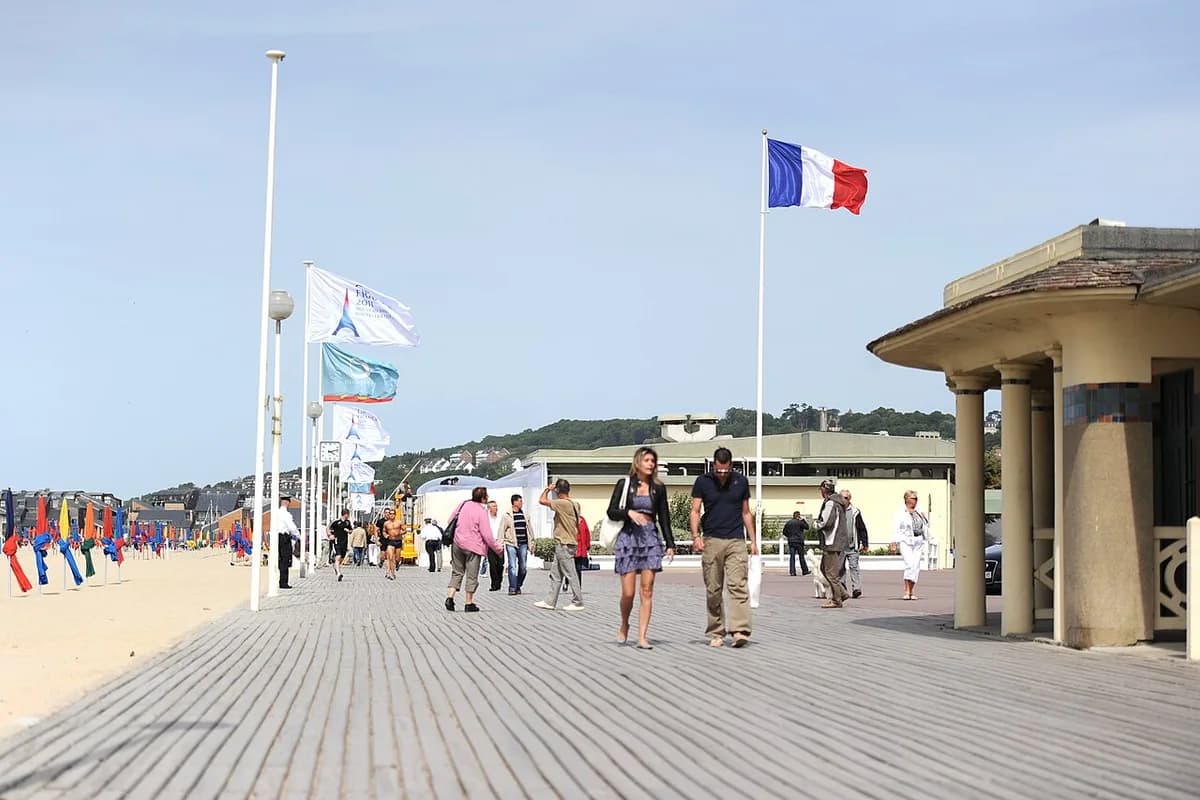Deauville : les Planches, culture et détour par Trouville