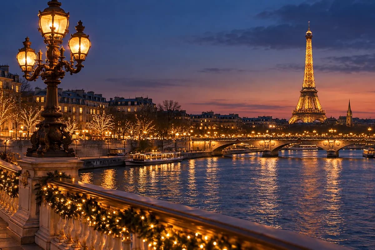 Réveillon à Paris : une soirée libre, un retour prévu