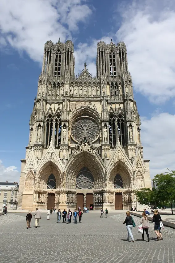 La cathédrale de Reims